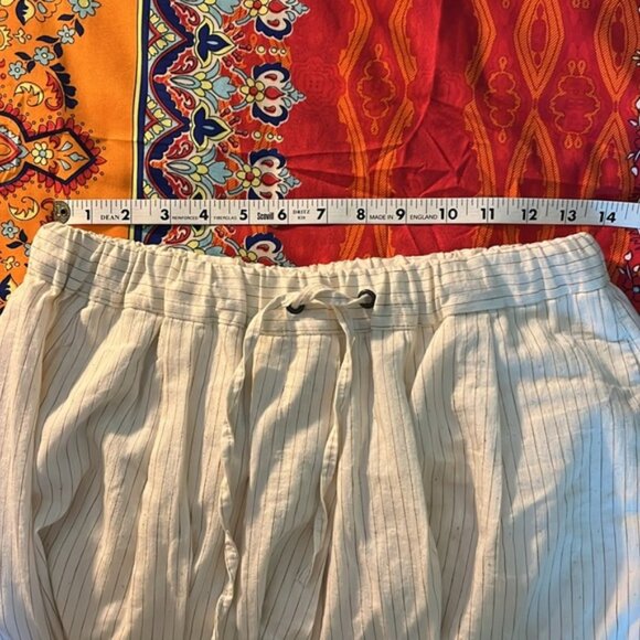 Cordera maxi pinstripe linen blend pants OS - Picture 7 of 7